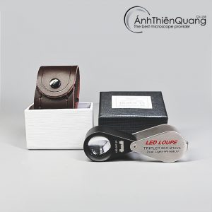 Kính lúp thoi TRIPLET-LED kinh lup cam tay triplet 10x 5