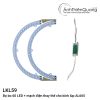 Bộ bo 60 LED + mạch điện thay thế cho kính lúp AL665 Bo bo 60 led mach dien thay the cho kinh lup al665 1