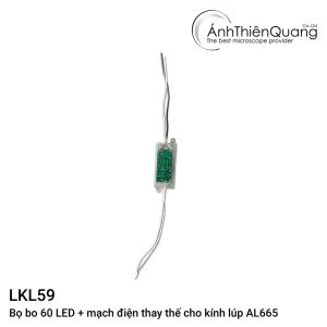 Bo bo 60 led mach dien thay the cho kinh lup al665 3